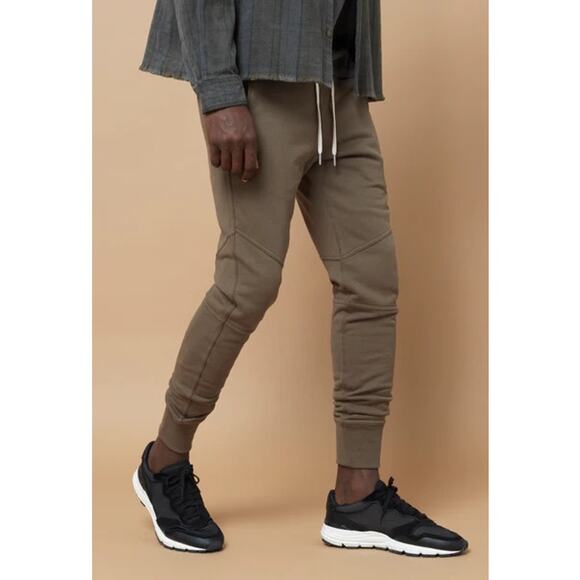 John Elliott Escobar Sweatpants Casual Joggers Size Large Brown - Picture 1 of 14